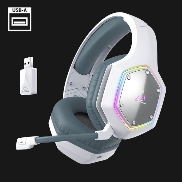 EKSA® E1000 WT True 2.4 GHz Wireless Gaming Headset with ENC