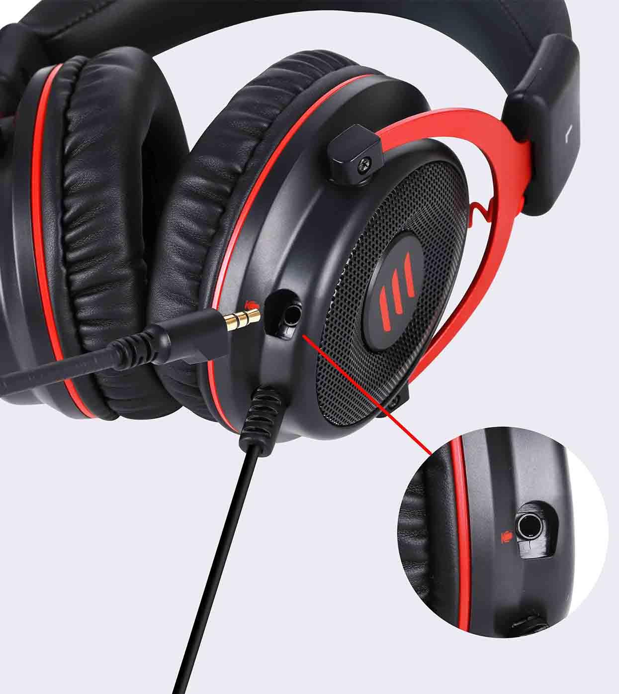 EKSA E900 Headset Upgraded Replaceable Microphone